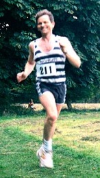 Steve at the St Albans Relay 2001