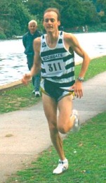 Andrew at the St Albans Relay 2001