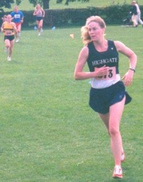 Jo at the St Albans Relay 2001
