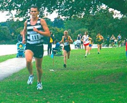 Neil at the St Albans Relay 2001