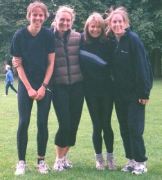 3rd placed team at the St Albans Relay 2001