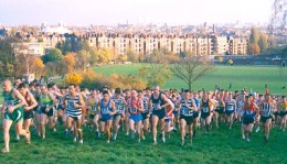 Start of the mens 2001 London Champs