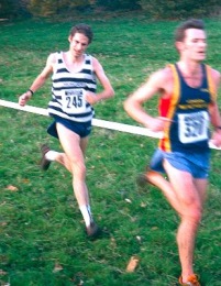 Chris at the 2001 London Champs - Parliament Hill