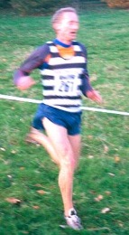 Nick at the 2001 London Champs - Parliament Hill