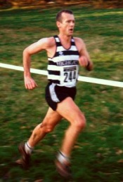 Chris at the 2001 London Champs - Parliament Hill