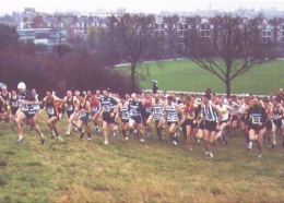 Start of the 2003 London Champs - Parliament Hill
