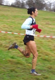 Josefa at the Southern Cross Country Championships - Parliament Hill 2005