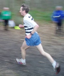 Alex at the Middlesex Vets Championships - Mad Bess Wood 2005