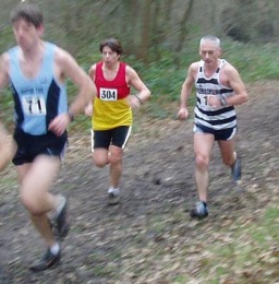 Kevin at the Middlesex Vets Championships - Mad Bess Wood 2005