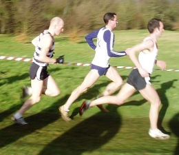 Henry at the National Cross Country Championships - Birmingham 2005