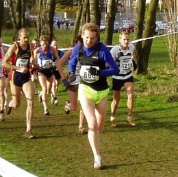 Claudio at the National Cross Country Championships - Birmingham 2005