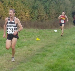 Chris at the Ealing Relays - 1st October 2005