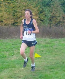 Kate at the Ealing Relays - 1st October 2005