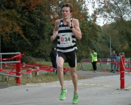 Ryan McKinlay at the National 6 Stage Relay - Sutton Park - 17th October 2009
