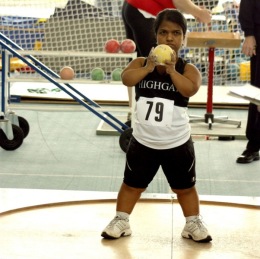 Randika Cooray at the Middlesex Indoor Championships - 6th March 2011