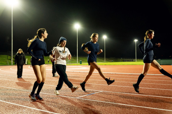Fitness classes by athletics coach