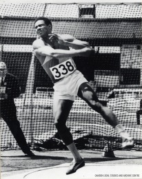 Roy Hollingsworth won the AAA Champs and competed for England. Later competed in the Olympic Games for his own country, Trinidad.