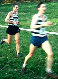 Craig and Alex at the 2001 London Champs - Parliament Hill