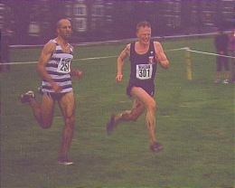 Dom at the 2003 London Champs - Parliament Hill