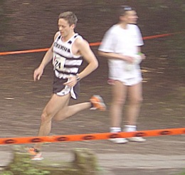 Duncan at the National 12 stage relay - Sutton Park 2004