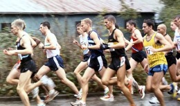 Ben P (partly hidden) at the SEAA 6 stage - Aldershot 25th September 2004