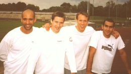 Mens 4x400m Relay team (Dom, Pat, Ben & Dan) - Woking 10th July 2004