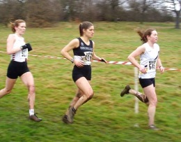 Natasha at the Southern Cross Country Championships - Parliament Hill 2005