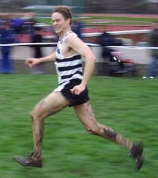 Duncan at the Southern Cross Country Championships - Parliament Hill 2005