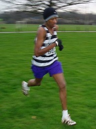 Saningo at the NW London Young Athletes League - 2005