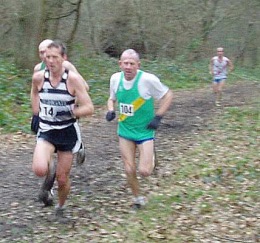 Chris at the Middlesex Vets Championships - Mad Bess Wood 2005