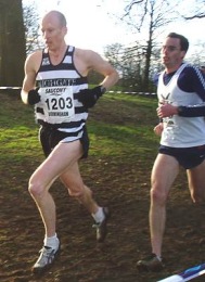 Henry at the National Cross Country Championships - Birmingham 2005