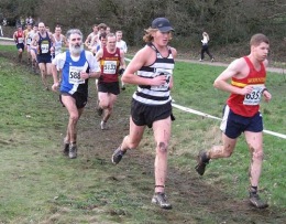 Jon at the SEAA Championships - Parliament Hill Fields 29/01/2008