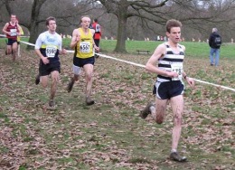 Alistair at the SEAA Championships - Parliament Hill Fields 29/01/2008