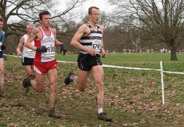 Nigel at the SEAA Championships - Parliament Hill Fields 29/01/2008