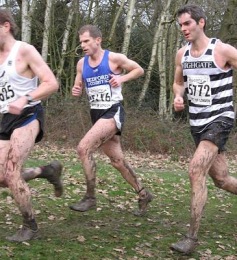Nick at the SEAA Championships - Parliament Hill Fields 29/01/2008