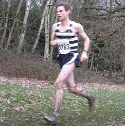 Alistair at the SEAA Championships - Parliament Hill Fields 29/01/2008