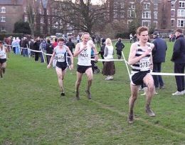 Alistair at the SEAA Championships - Parliament Hill Fields 29/01/2008