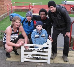 Team mascot - Parliament Hill Fields 29/01/2008