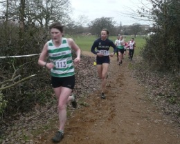 Astrid at the Metropolitan League - Horsenden Hill - 13th February 2010