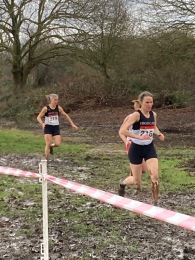 Highgate athletes at Middlesex County Championships (January 2024)