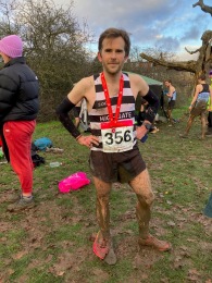 Highgate athletes at Middlesex County Championships (January 2024)