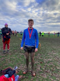 Highgate athletes at Middlesex County Championships (January 2024)