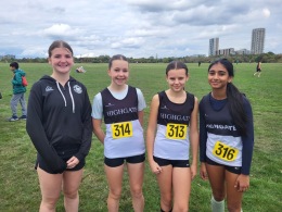 Highgate Harriers at the 1st North West London League 2025-2026