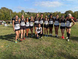 Highgate Women at Met League meet on 11th October 2025