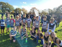 Highgate Harriers runners competing at the NWL fixture in Kingsbury, November 2025