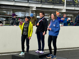 Lilah Fear competing during a sporting event
