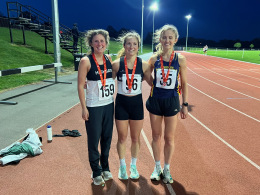 Highgate Harriers at Middlesex County 5000m Championships at the Parliament Hill