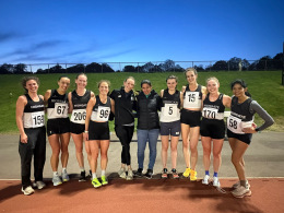 Highgate Harriers at Middlesex County 5000m Championships at the Parliament Hill