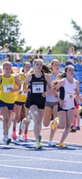 Sonny at the English Schools Championships